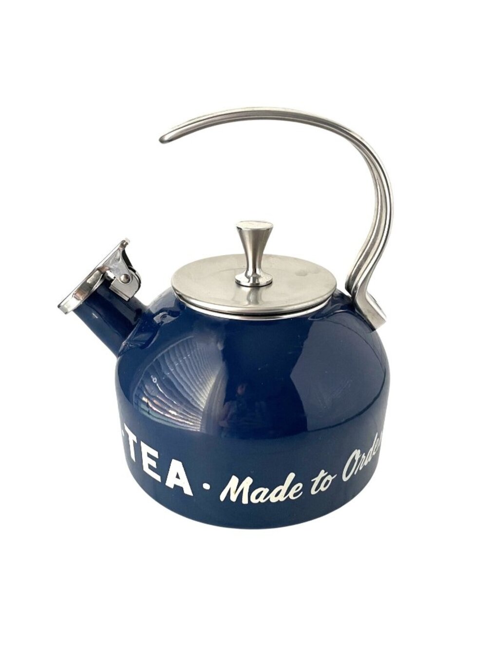 Kate Spade New York Lenox Whistling Tea Kettle All In Good Taste Blue 2.5QT
